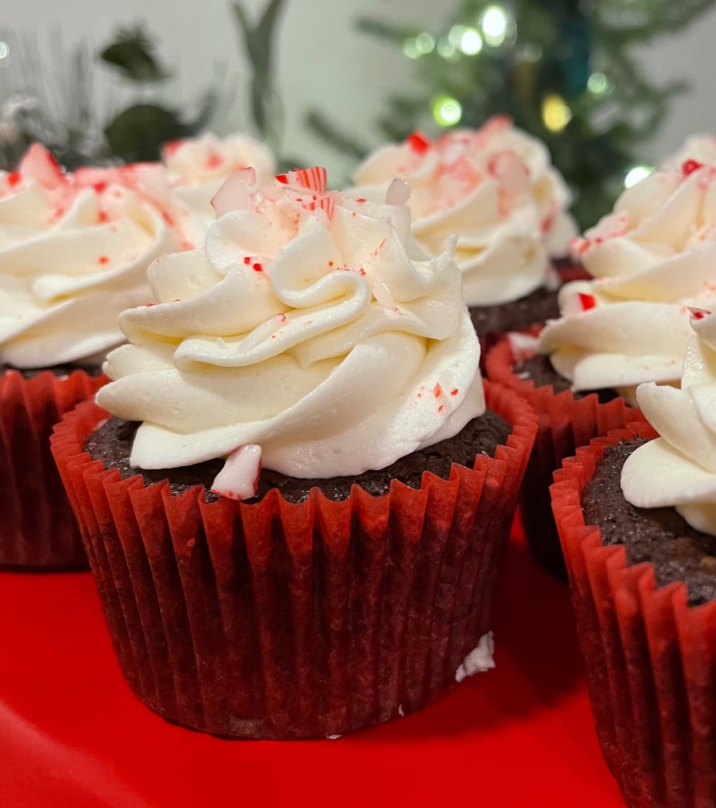 Peppermint Mocha Cupcakes