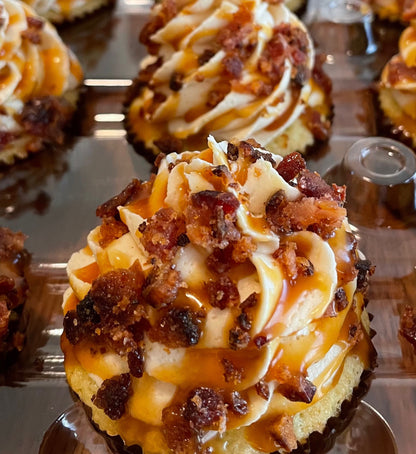 Bacon Bourbon Cupcakes