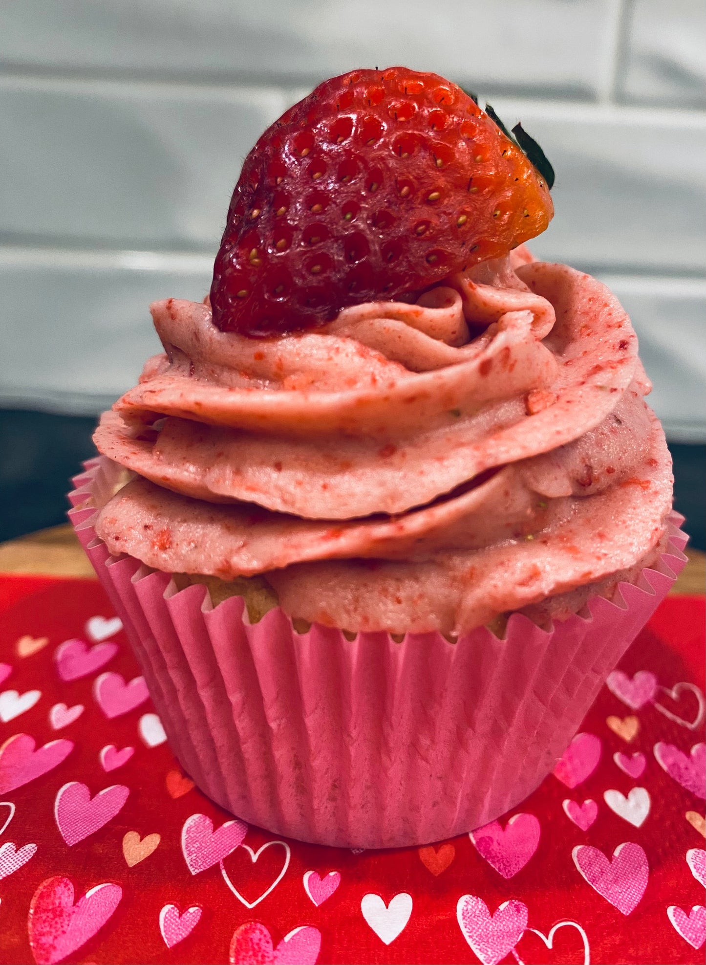 Classic Strawberry Cupcakes