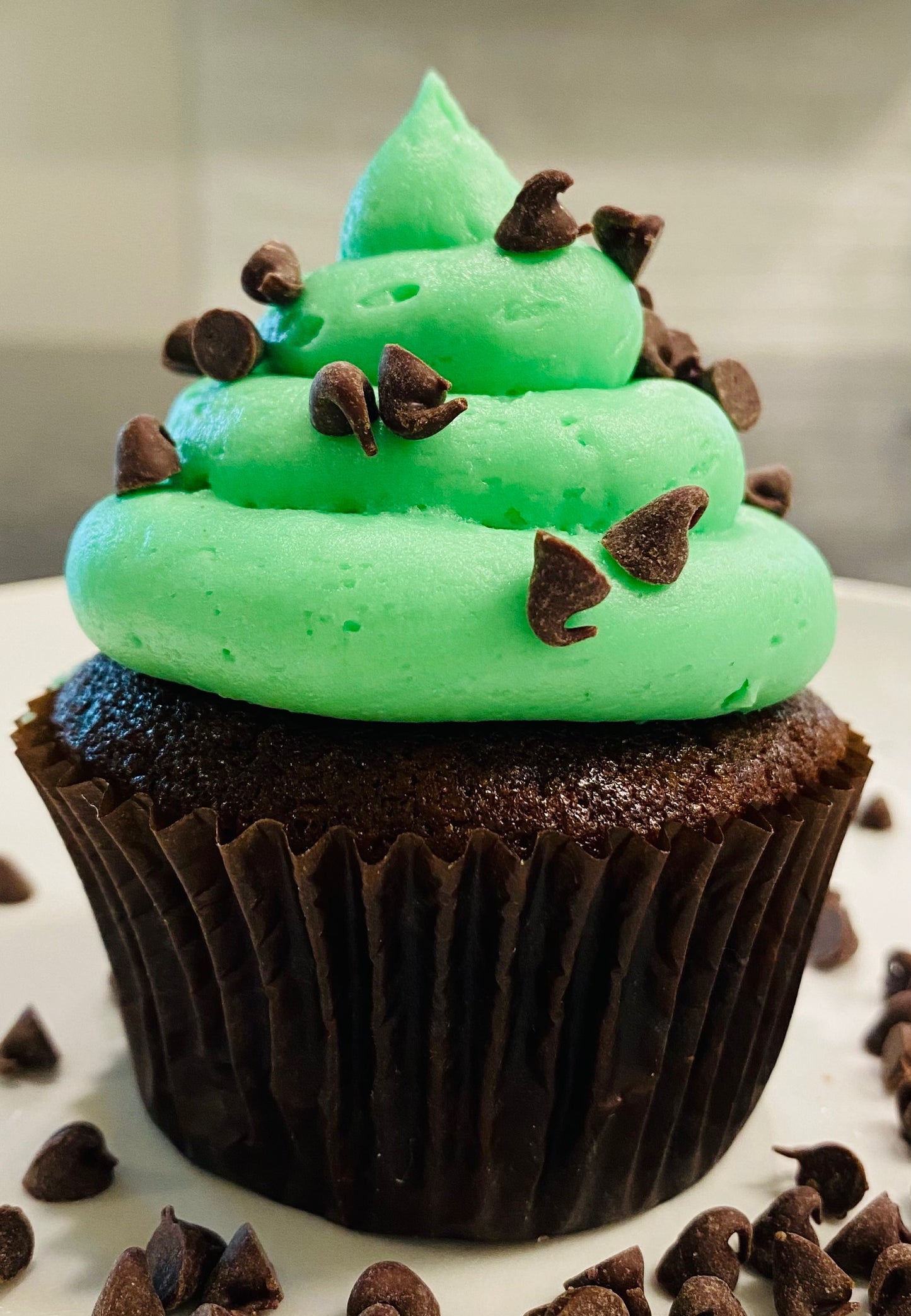 Mint Chocolate Cupcakes