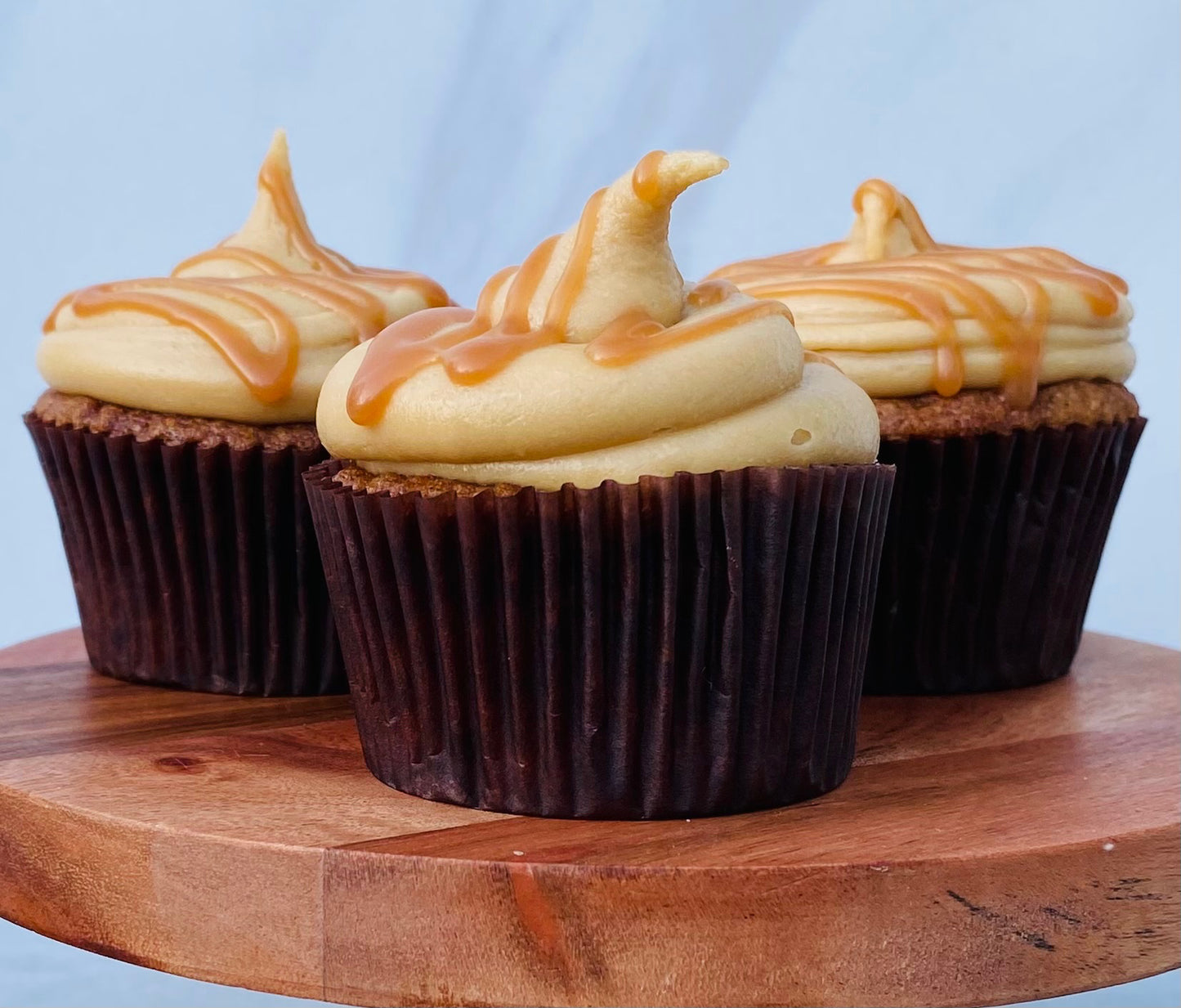 Caramel Apple Cupcakes