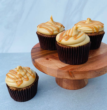 Caramel Apple Cupcakes