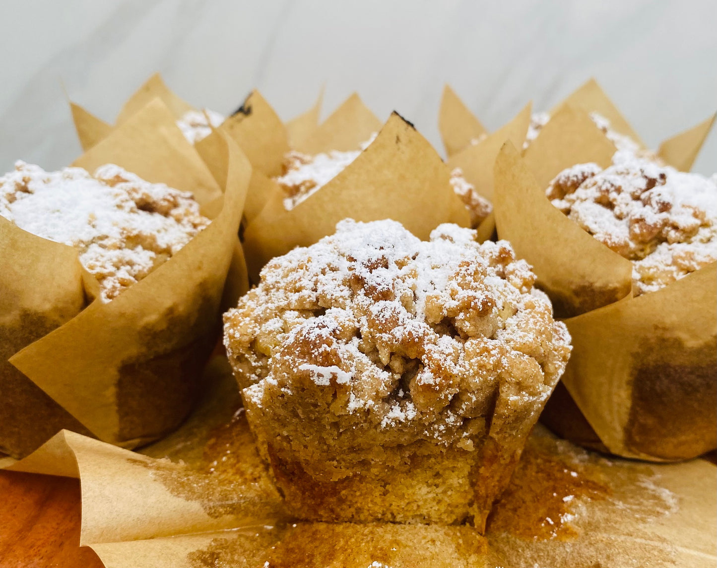 Crumb Cake Muffins